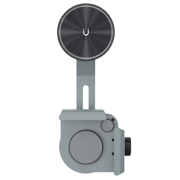 Support telephone voiture 15.9x6.8cm support voiture grand écran avec anneau d'aspiration magnétique réglage rotatif et télescopique